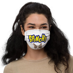 Sponch! The Cat - Premium face mask