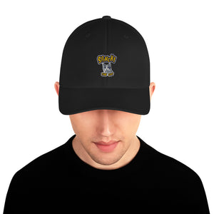 Sponch! The Cat - Closed-Back Flexfit Structured Twill Cap